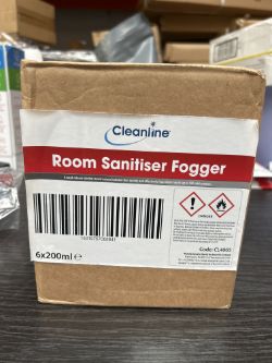 30X CLEANLINE ROOM SANISITER SPRAYS (6 PACKS)