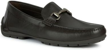 GEOX MEN'S U MONER W 2FIT AMOCCASIN UK 9