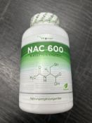1000X NAC 600 VEGAN AMINO ACIDS SUPPLEMENTSM HEALTH