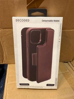 X40 PIECES DECODED LEATHER DETACHABLE CASE FOR IPHONE 14 PLUS BRAND NEW