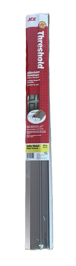 98X ALUMINIUM THRESHOLD SATIN NICKEL 4