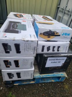 PALLET /JOBLOT RECORD PLAYER/TURNTABLE JAM,LENCO