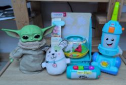 FISHER-PRICE LEARNING TOY BUNDLE & MANDALORIAN 