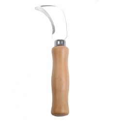 246X FLOORING KNIFE - STEEL BLADE - WOOD HANDLE