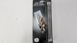 25 PC SPUN WIRE PHOTO FRAME