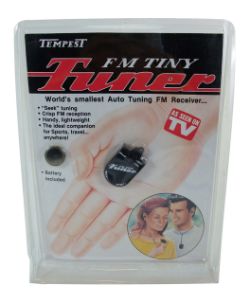 500 X WORLDS SMALLEST FM TUNER (100)
