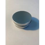 70 X 15ML METAL TINS WITH SCREW LIDS