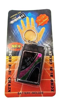 864 X WHISTLE KEY FINDER KEYCHAIN-(QW-007-3) (288)