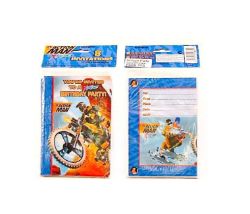 288 X ACTION MAN 8 X INVITES (144)