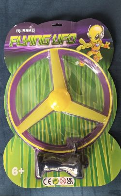 1 PALLET – 100 X UFO FLYING TOYS, BRAND NEW, TOY / RETAIL STOCK