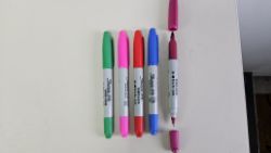 30 SETS OF SHARPIE TWIN TIP MARKER