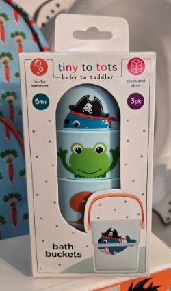 1 PALLET – 200 X TINY TOTS BATH TOY SETS, BRAND NEW, SEALED, BABY / TOY STOCK