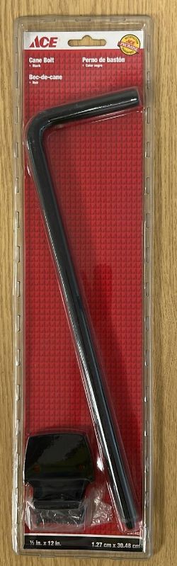 658X ACE CANE BOLT 1/4