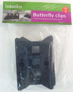 120 X 6PC BUTTERFLY CLIPS (12)