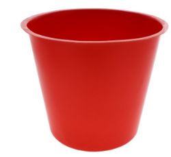 350 X PLANT POT RED- MEDIUM (350)