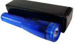 200 X TRANS TORCH BLUE WITH BOX-NO BATTERIES (200) *NBC*