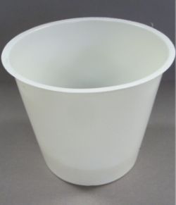350 X PLANT POT WHITE- LARGE (350)