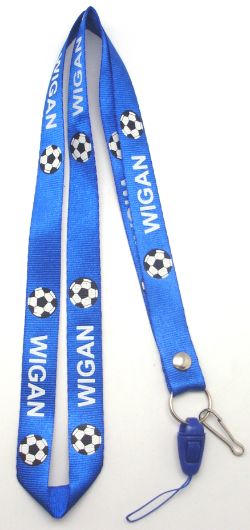 160 X MOBILE PHONES NECK STRAP -WIGAN (160) *NBC*