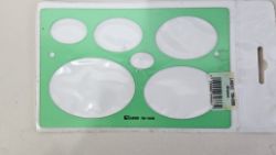 35 PC LINERO STENCIL OVAL 28