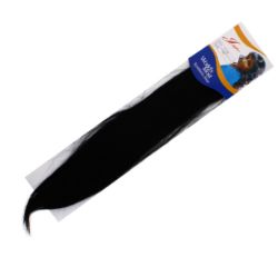 12 X HAIR EXTENSION BLACK COLOUR (12/228)