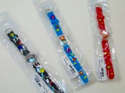 528 X KIDS WRIST WATCH-GIRLS-ASSTD (528)