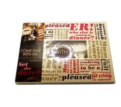 120 X C.D.W.M - 8PK INVITATION CARD SET (120)