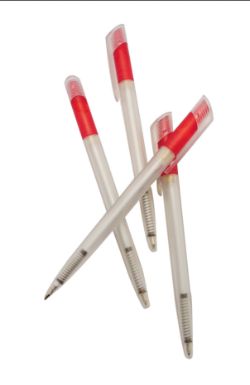 2000 X BALLPEN FROSTY ASSTD RED/CLEAR (2000) *NBC*