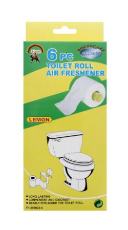 144 X 6PC TOILET ROLL AIR FRESHENER (72)