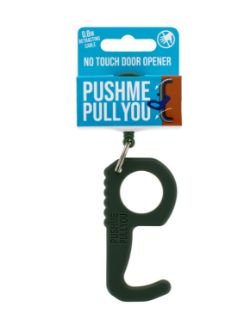 48 X NO TOUCH PUSH/PULL DOOR OPENING DEVICE GREEN (12/240)