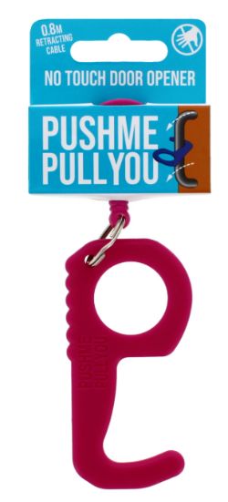 48 X NO TOUCH PUSH/PULL DOOR OPENING DEVICE PURPLE (12/240)