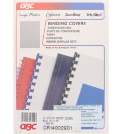 200 X BINDING COVERS BLUE 25 SETS (0/20)