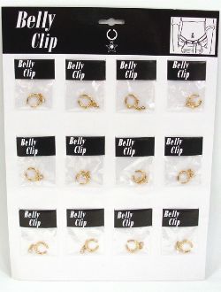 36 X 12PK BELLY CLIP GOLD (36) *NBC*
