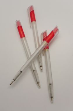 4000 X BALLPEN FROSTY ASSTD RED (2000) *NBC*