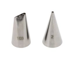 140 X CAKE DECORATING NOZZLES LOOSE (600) *NBC*