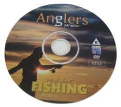 500 X ANGLERS PARADISE MAD ABOUT FISHING DVD (500) *NBC*