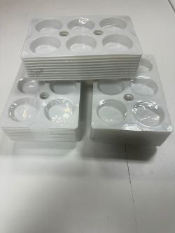 6 WELL PAINT PALLETTE IN PACKS OF 10. 50 PACKS IN TOTAL RRP £1745