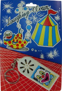 1500 X LAUGHING CLOWN KEY CHAIN (300) *NBC*