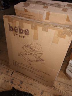 PALLET OF 9 BEBE STYLE RETURNS PALLET INCLUDING BABY WALKERS AND CHILD SEATS