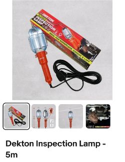 1 PALLET – 50 X DEKTON INSPECTION LAMPS, BRAND NEW, BOXED & SEALED, MIXED END OF LINE STOCK