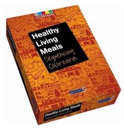 24 X HEALTHY LIVING MEALS SEQUENCING COLORCARDS (24)