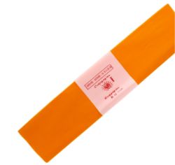 50 X CREPE PAPER ORANGE-OKERGEEL 50X250 CM (100)