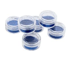 336 X BLUE POT OF GLITTER (599)