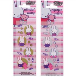 1000 X MIFFY PRESSERS STICKERS RUB DOWN TRANSFERS(1000)