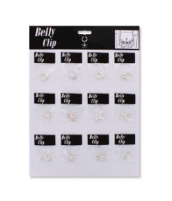 24 X 12PK BELLY CLIP SILVER (181) *NBC*