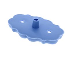 800 X CAKE DECORATING PLAQUE CUTTER BLUE (200) *NBC*