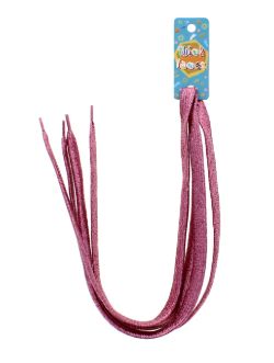 48 X METALLIC GLITTER PINK THICK SHOE LACES (12/288)