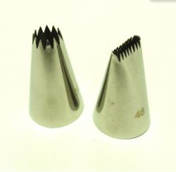 600 X CAKE DECORATING FRENCH STAR NOZZLE (600)