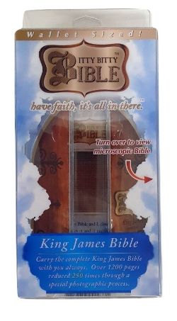 24 X ITTY BITTY BIBLE KING JAMES (6)(24)