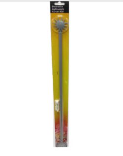 192 X DECORATIVE LIGHTWEIGHT CURTAIN RAIL (24)