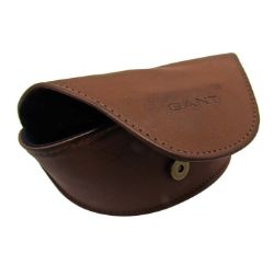 100 X LEATHER GLASSES COVER DARK BROWN *NBC*(100)